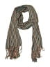 Unbranded Stripes Teal Scarf One size - photo 1