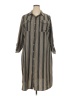 NY Collection Tan Casual Dress Size 1X - photo 1