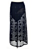 Susan Graver Paisley Blue Casual Skirt Size M - photo 2