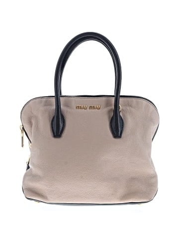 Miu Miu Leather Shoulder Bag (view 1)