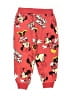 Disney Print Red Sweatpants Size 2T - photo 2