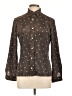 Lanvin Polka Dots Brown Vintage Button down Size 10 - photo 1