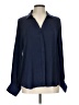 Naked Zebra 100% Polyester Blue Long Sleeve Blouse Size L - photo 1