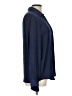 Naked Zebra 100% Polyester Blue Long Sleeve Blouse Size L - photo 4