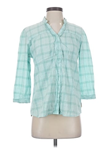 Woolrich 3/4 Sleeve Button-Down Shirt (view 1)