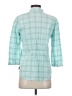 Woolrich Teal 3/4 Sleeve Button-Down Shirt Size S - photo 2