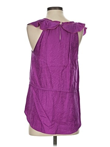 Rebecca Taylor Sleeveless Silk Top (view 2)