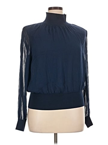 Lafayette 148 New York Long Sleeve Blouse (view 1)