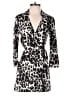Diane von Furstenberg Animal Print Black Romper Size 4 - photo 1