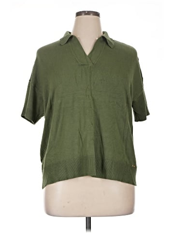 Jones New York Short Sleeve Blouse (view 1)