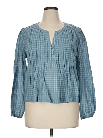 Lucky Brand Long Sleeve Blouse (view 1)