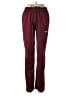 Nike 100% Polyester Burgundy Track Pants Size S - photo 1
