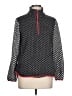 T by Talbots 100% Polyester Polka Dots Black Pullover Sweater Size L (petite) - photo 1