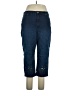 Gloria Vanderbilt Stars Blue Jeans Size 14 - photo 1