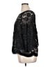 HD in Paris 100% Polyester Black 3/4 Sleeve Top Size 14 - photo 5