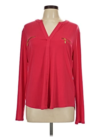 INC International Concepts Long Sleeve Blouse (view 1)