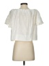 Vince. 100% Cotton Ivory Short Sleeve Blouse Size XS - photo 2