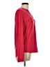 INC International Concepts Red Long Sleeve Blouse Size L - photo 4