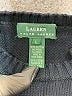 Lauren by Ralph Lauren 100% Cotton Graphic Black Pullover Sweater Size L - photo 7