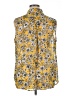 Liz Claiborne 100% Polyester Yellow Sleeveless Blouse Size 1X - photo 2