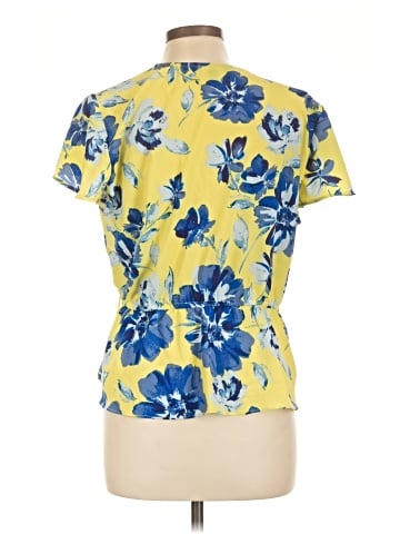 Ellen Tracy Short Sleeve Blouse (view 2)
