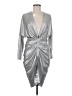 IRO Metallic Silver Cocktail Dress Size EU (FR) 38 / US 6 - photo 1