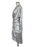 IRO Metallic Silver Cocktail Dress Size EU (FR) 38 / US 6 - photo 5