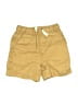 Hanna Andersson 100% Cotton Solid Tan Khaki Shorts Size 2T - photo 1
