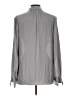Calvin Klein 100% Polyester Gray Long Sleeve Blouse Size L - photo 2