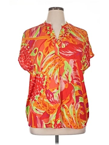 Cupcakes & Cashmere Short Sleeve Blouse (view 1)