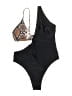 MATTE Collection Paisley Black One Piece Swimsuit Size XXL - photo 1