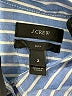 J.Crew Stripes Blue Long Sleeve Button-Down Shirt Size 2 - photo 7