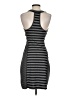 Lola Stripes Gray Casual Dress Size S - photo 2