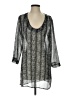 Tommy Bahama 100% Polyester Silver Black Casual Dress Size S - photo 1
