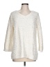Chico's 100% Polyester Ivory Pullover Sweater Size Lg (2) - photo 1