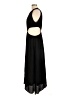 Tyche Solid Black Cocktail Dress Size L - photo 5