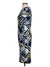 Covington Graphic Blue Casual Dress Size Lg Petite - photo 5