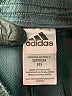 Adidas 100% Polyester Green Track Pants Size 8 - photo 3