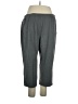 Terra & Sky Solid Gray Active Pants Size 1X - photo 2