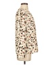 Unbranded Animal Print Ivory Long Sleeve Blouse Size S - photo 4