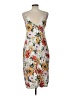 Volcom Floral Ivory Cocktail Dress Size 10 - photo 2