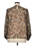 Vince Camuto 100% Polyester Brown Long Sleeve Blouse Size XL - photo 2