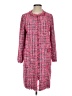 Kate Spade New York Houndstooth Tweed Pink Coat Size 2 - photo 1