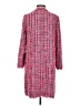 Kate Spade New York Houndstooth Tweed Pink Coat Size 2 - photo 2
