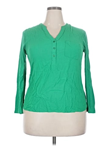 Merona Long Sleeve Polo (view 1)