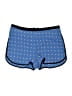 Lush 100% Polyester Polka Dots Blue Shorts Size M - photo 1