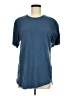 PS Basics Solid Blue Short Sleeve T-Shirt Size M - photo 1