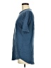 PS Basics Solid Blue Short Sleeve T-Shirt Size M - photo 5