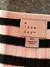A New Day Stripes Silver Casual Dress Size XL - photo 7