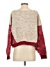 Saturday Sunday Metallic Red Pullover Sweater Size S - photo 2